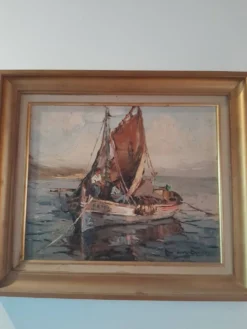 Tableau signé Van Den Bussche
