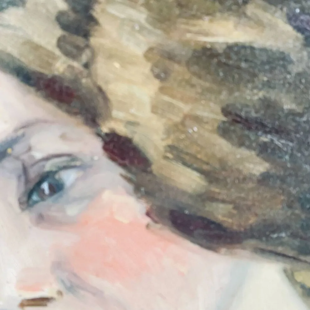 Tableau 50's "La rêveuse"