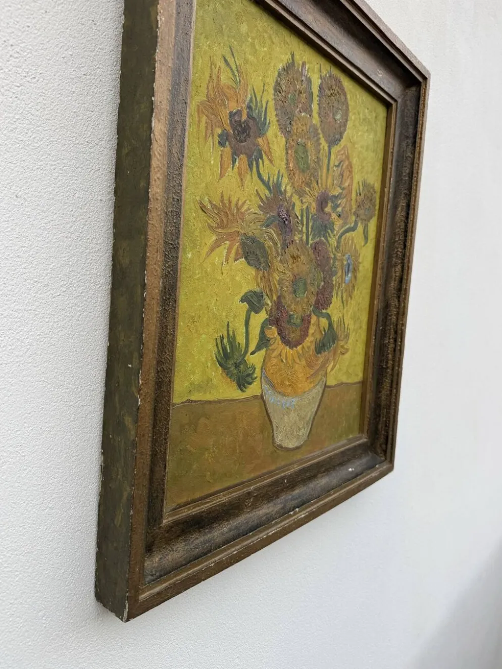 Tableau tournesols d’après Van Gogh