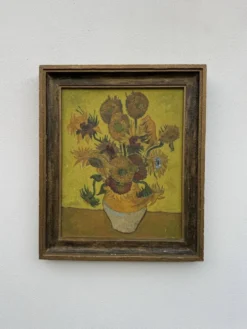 Tableau tournesols d’après Van Gogh