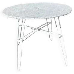 Table de jardin attribuée à Mathieu Mategot des années 1950