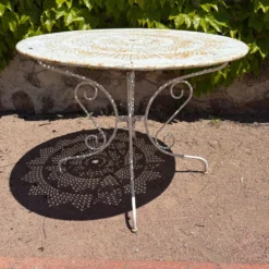 Table de jardin des années 50 France