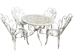 Table de jardin des années 50 France