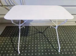 Table de Jardin en Fer Forgé, 1900s