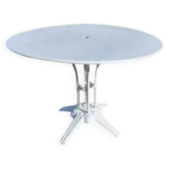 Table de jardin en fonte plateau fer