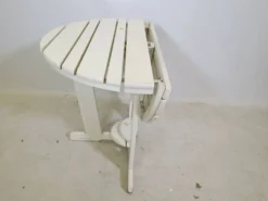 Table de jardin pliante vintage en bois par Triconfort Modèle Riviera, années 1970
