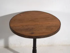 Table de jardin ronde ancienne (c.1920)