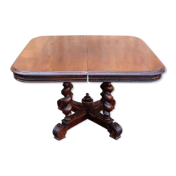 Table en chêne du 19ème siècle.