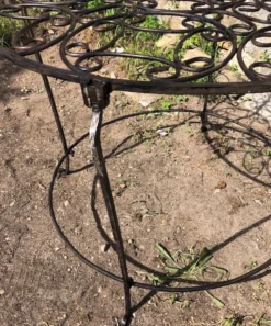 Table fer forgé ronde