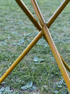 Table guéridon de jardin 1930 fer forgé