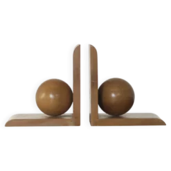 Étagères en bois de style mid-century moderne, années 1960, ensemble de 2