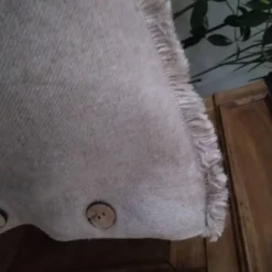 Taie d'oreiller/coussin 100% lin européen