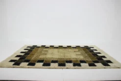 Tapis abstrait en laine des années 1960 par Hojer Eksport Wilton, Danemark