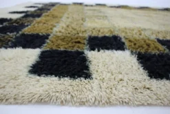 Tapis abstrait en laine des années 1960 par Hojer Eksport Wilton, Danemark