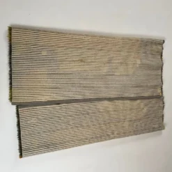 Tapis abstrait scandinave multicolore à poils hauts rya, suède, années 1960