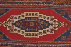Tapis anatolien rouge et marron sku 2575