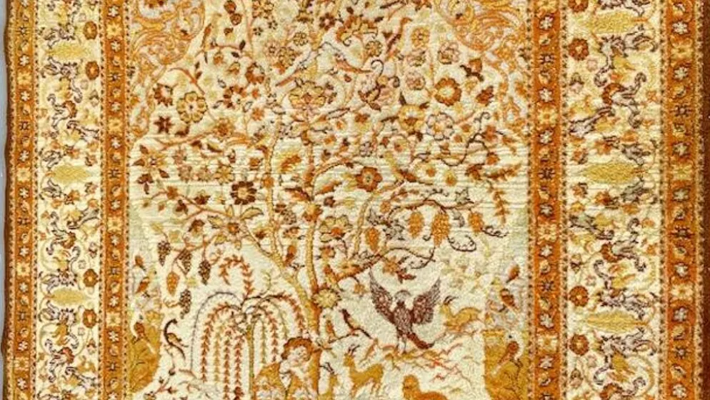 TAPIS Arbre de Vie Vintage