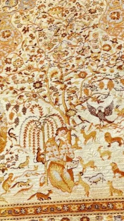 TAPIS Arbre de Vie Vintage