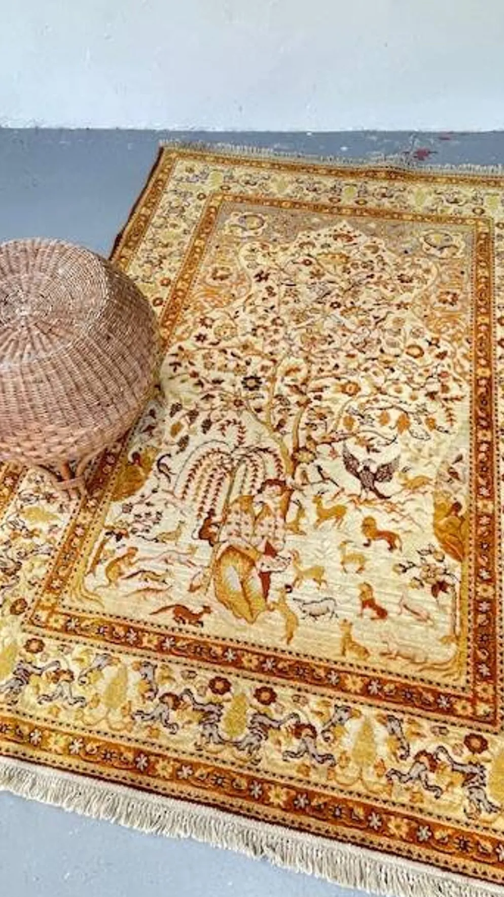 TAPIS Arbre de Vie Vintage