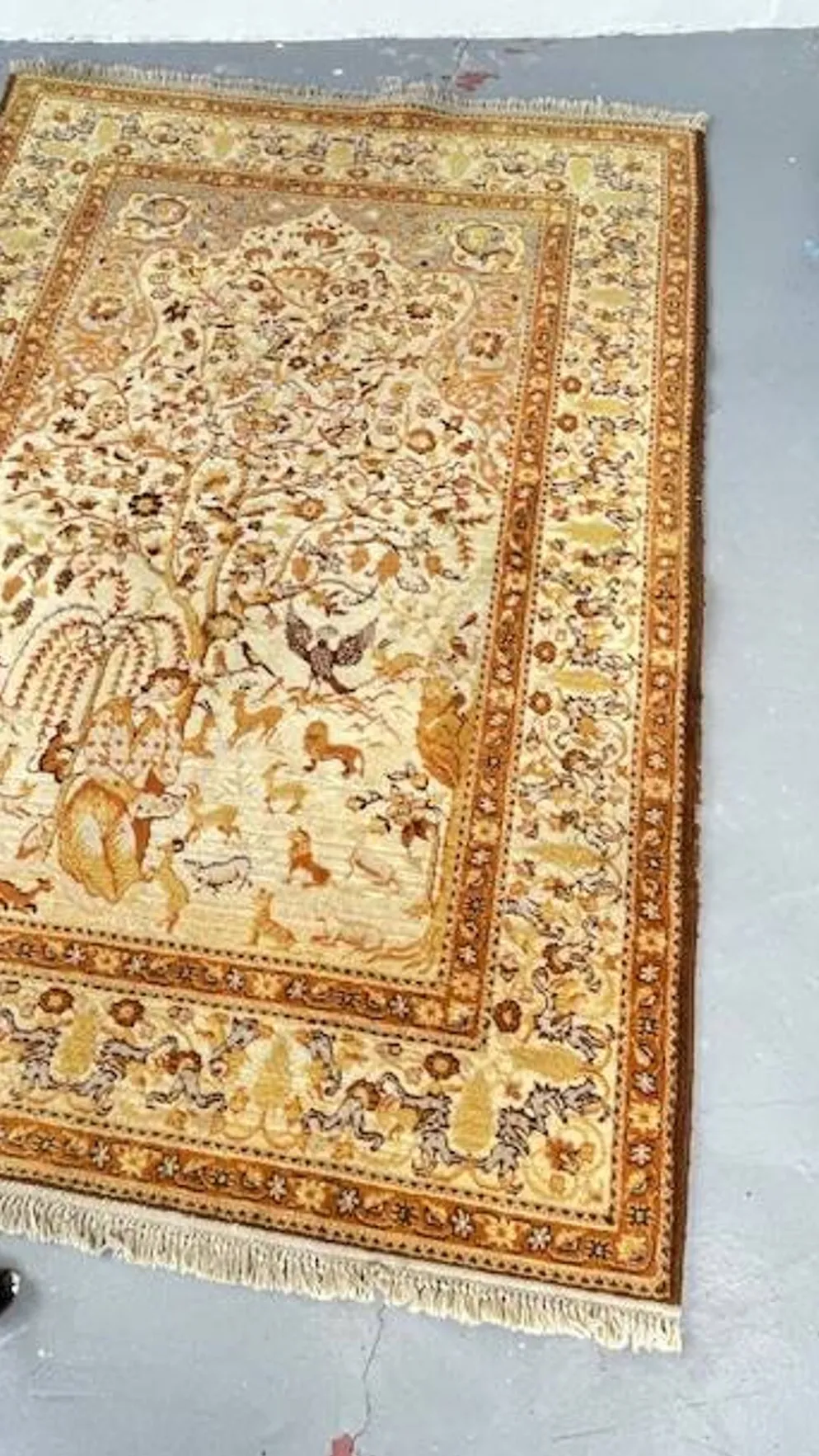 TAPIS Arbre de Vie Vintage