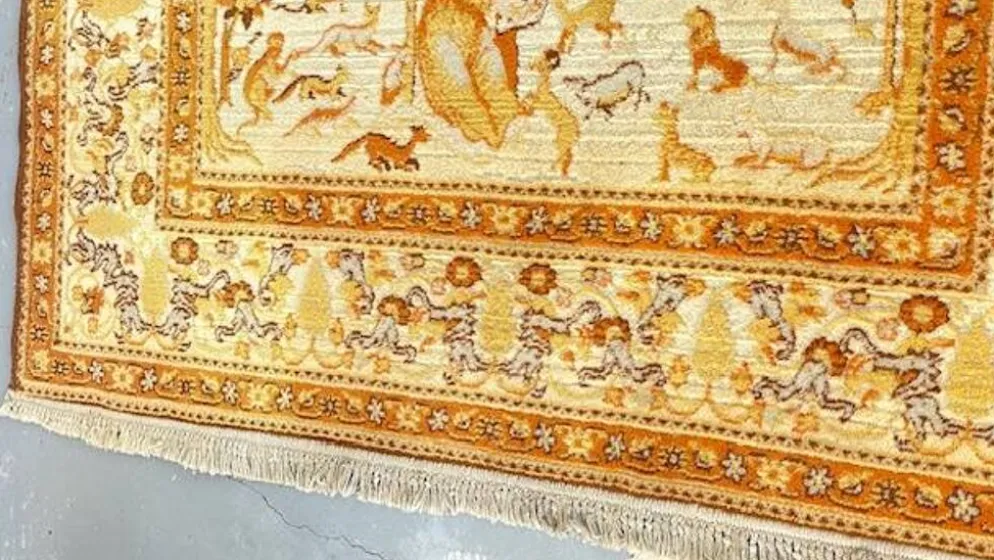 TAPIS Arbre de Vie Vintage