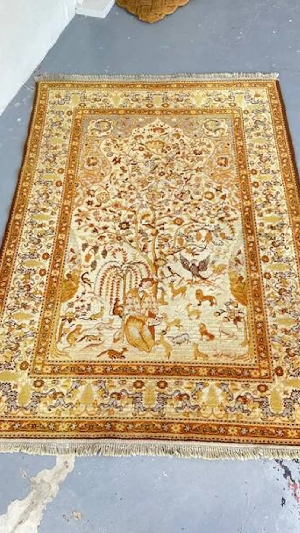 TAPIS Arbre de Vie Vintage