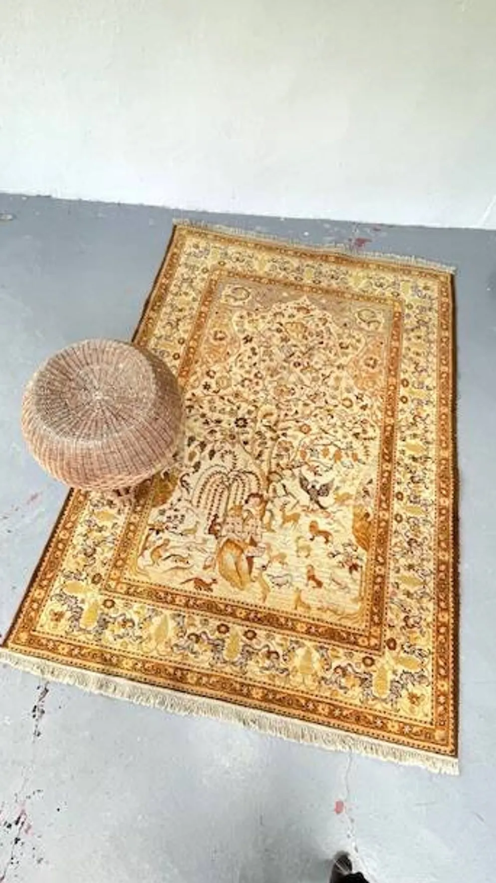 TAPIS Arbre de Vie Vintage