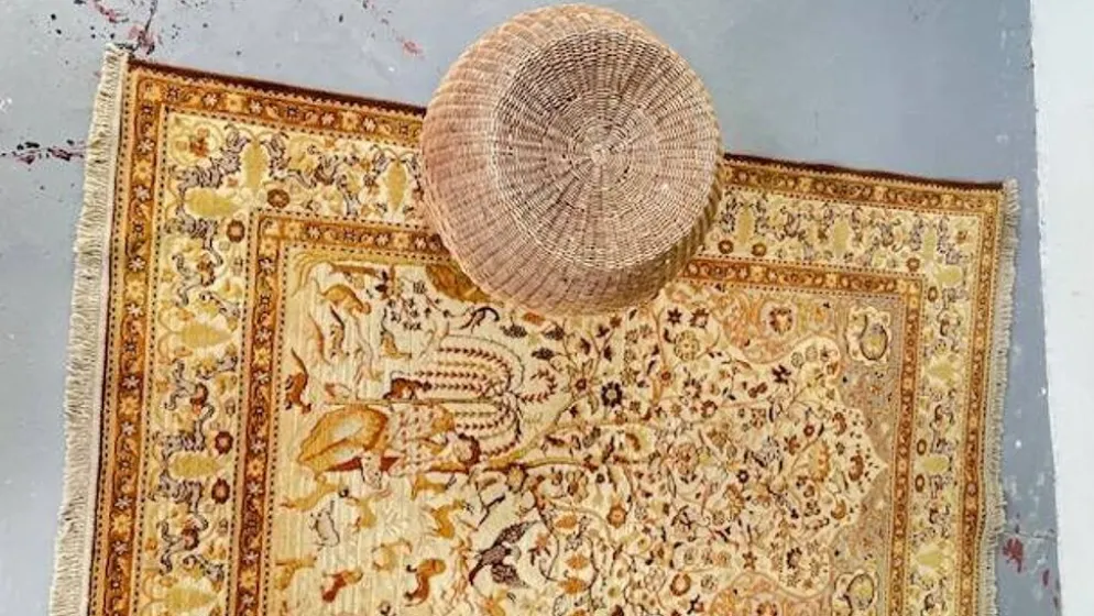 TAPIS Arbre de Vie Vintage