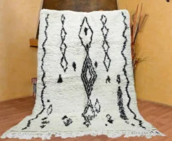 Tapis artisanal marocain en laine 180/270cm