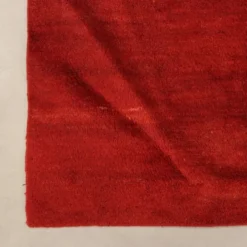 Tapis asiatique ancien en laine, nouage épais, fait main 118 x 98 In