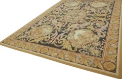 Tapis Aubusson vintage européen fait main 296 cm x 426 cm