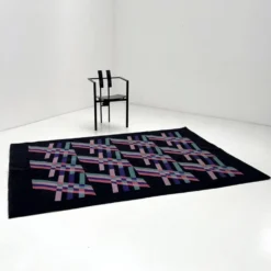 Tapis aux formes géométriques par Missoni, 1980