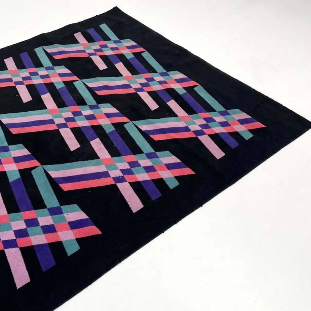 Tapis aux formes géométriques par Missoni, 1980