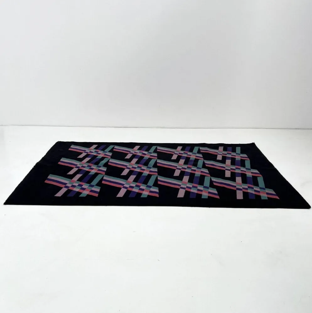 Tapis aux formes géométriques par Missoni, 1980
