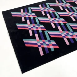 Tapis aux formes géométriques par Missoni, 1980