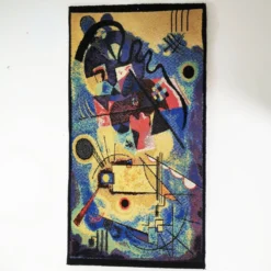 Tapis avec une composition de Wassily Kandinsky, Shahbano, Allemagne années 1980.