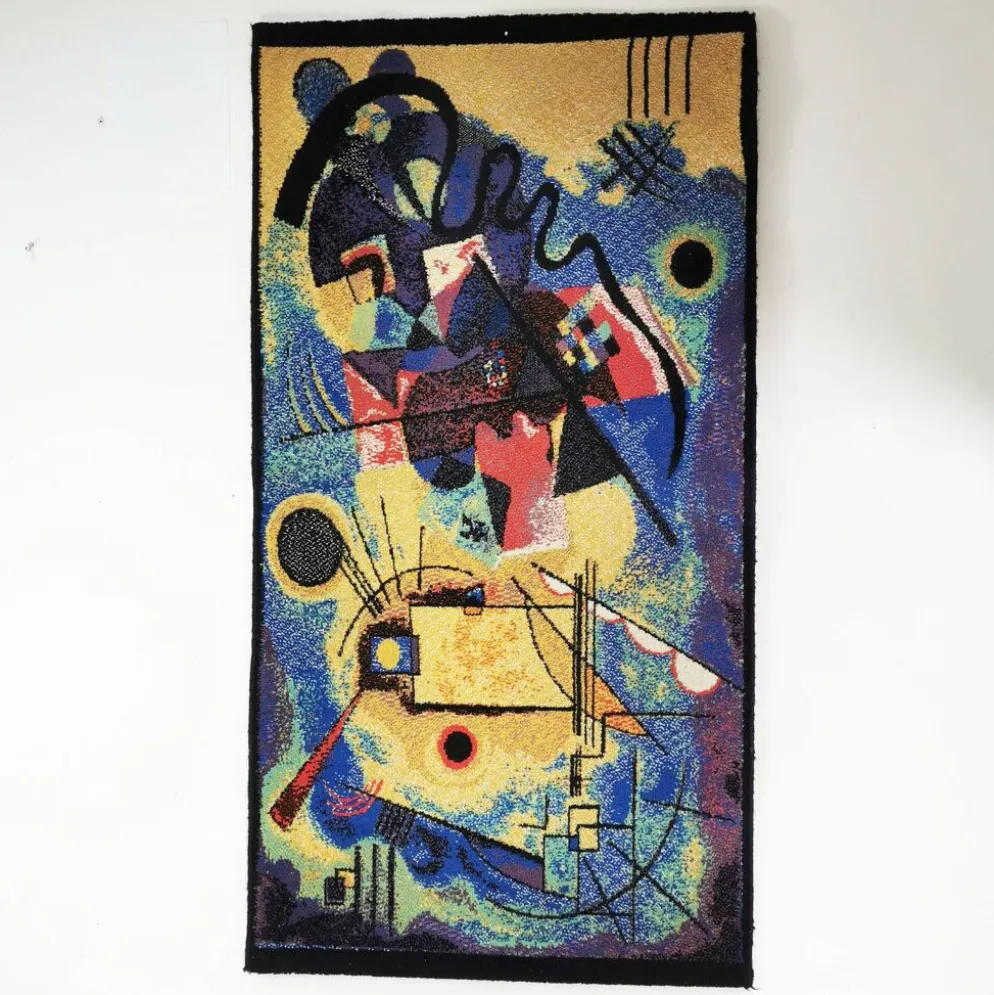 Tapis avec une composition de Wassily Kandinsky, Shahbano, Allemagne années 1980.