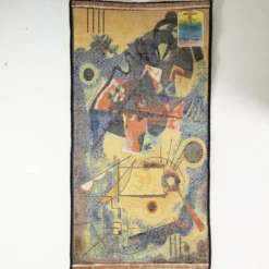 Tapis avec une composition de Wassily Kandinsky, Shahbano, Allemagne années 1980.
