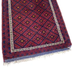 Tapis Baluch en laine noué à la main vintage, années 1970