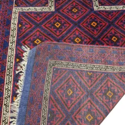Tapis Baluch en laine noué à la main vintage, années 1970
