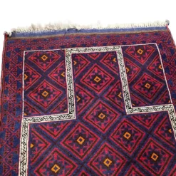 Tapis Baluch en laine noué à la main vintage, années 1970