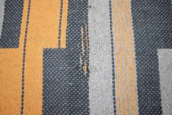 Tapis Bauhaus géométrique moderniste, Tchécoslovaquie, années 1930