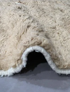Tapis Beige Contemporain - 297 x 253 cm