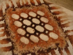 Tapis belge moderniste 1970