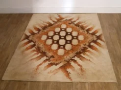 Tapis belge moderniste 1970