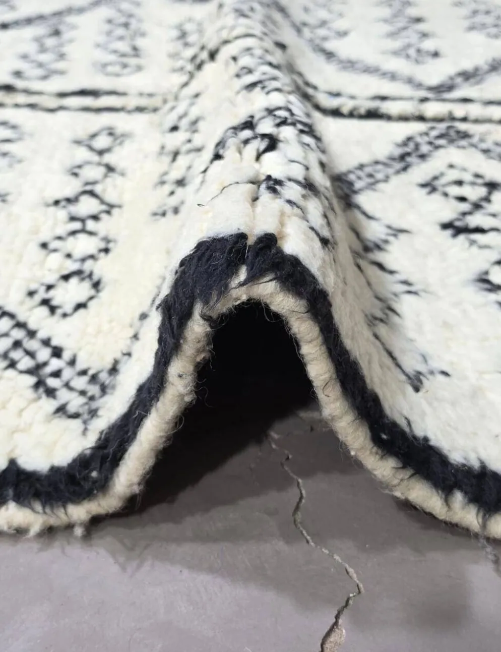 Tapis Beni Ouarain Berbère - 159 x 112 cm