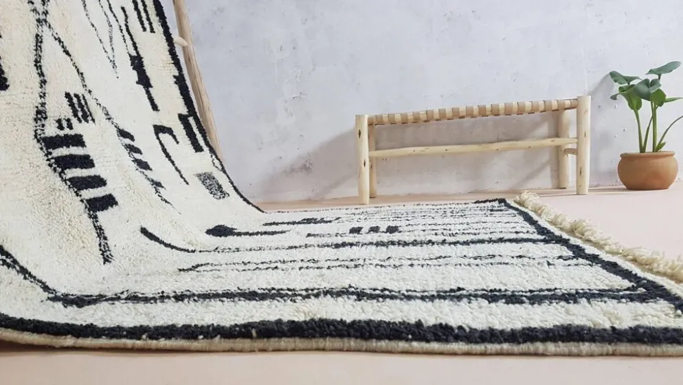 Tapis Beni Ouarain, 275 x 155 cm