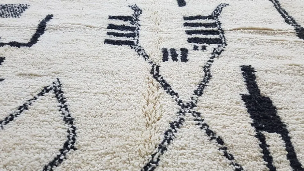 Tapis Beni Ouarain, 275 x 155 cm