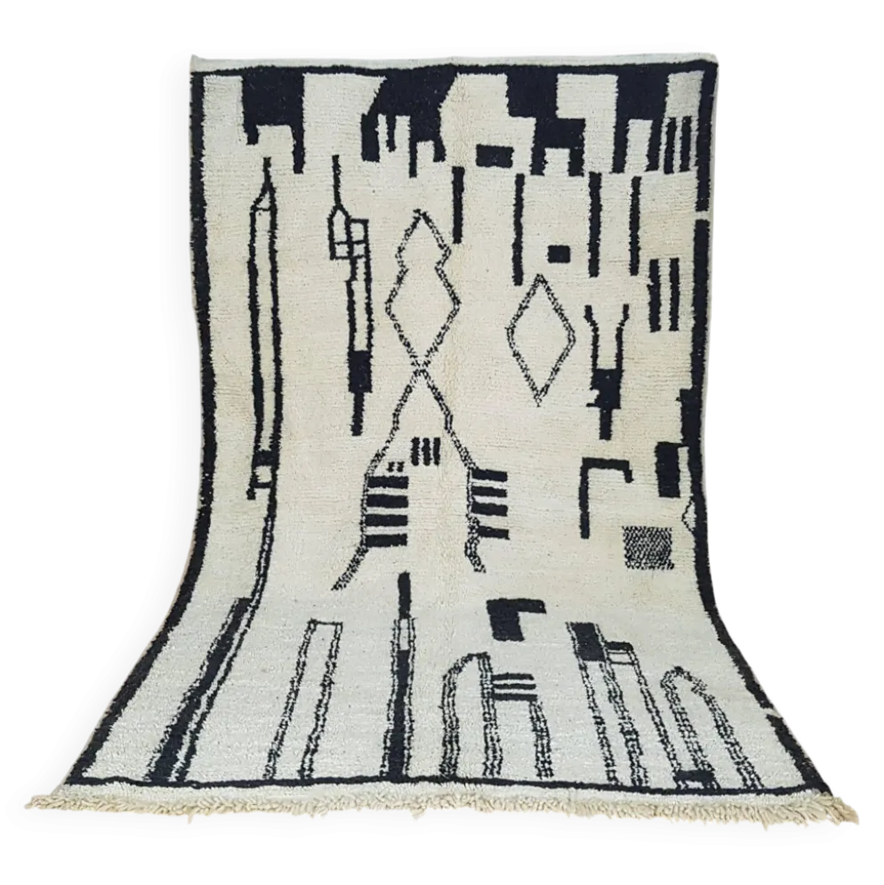 Tapis Beni Ouarain, 275 x 155 cm