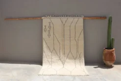 Tapis Beni Ouarain, 250 x 150 cm - AZ838